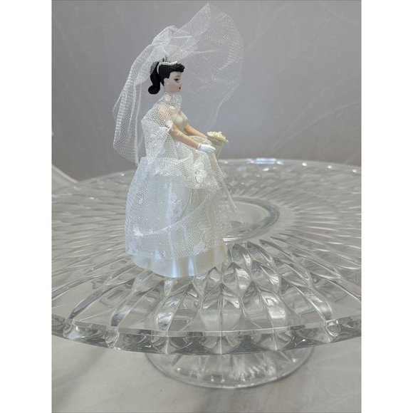 Vintage Lot Of 2‎ Hallmark Keepsake Holiday Barbie Ornaments 1990's Wedding Day - Picture 4 of 12